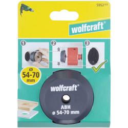 Wolfcraft 5952000 Hole Opener Safe Hole Expansion with 6–8mm Guide
