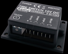 M113A Time switch, 12 - 15 V/DC