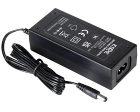 Zasilacz desktop ESPE 12V 5A 60W C8 wtyk prosty 2,1x5,5mm