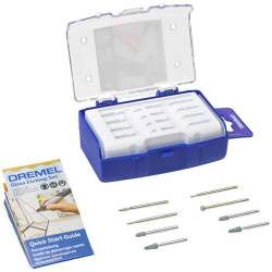 Dremel 2615C682JA Engraving Tool: Accessory Set for Glass &amp; Metal Engraving