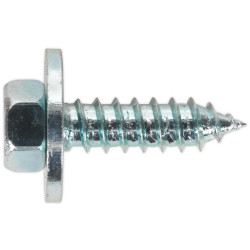Sealey ASW12 Acme Screw - Captive Washer M12 x 3/4&quot; Zinc BS 7976/6903/B Pk 100