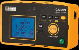 P01127014 Earth tester CA 6424, 3-pole, up to 50 kOhm, up to 600 V
