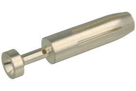 Terminal żeński; Han E; 09330006227; 1 tor; metal; proste; na przewód; zaciskany; 16A; srebrny; srebrzone; 0,14÷0,37mm2; Harting