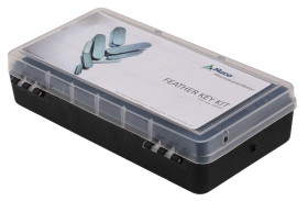 Zestaw wpustów pryzmatycznych l. elementów: 180 Pióro Stalowe l. rozmiarów: 13 RS PRO Jednostki metryczne