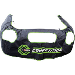 Ks Tools 512.0600 Car Bonnet Cover Protective Vehicle Cover Black Durable