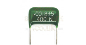 1.8nF 400V mylar capacitor