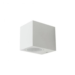 Oprawa ewelacyjna VT-7651 SLEEK GU10 WALL FITTING(ALUMINUM) ROUND-WHITE BODY,1 WAY IP44 7540