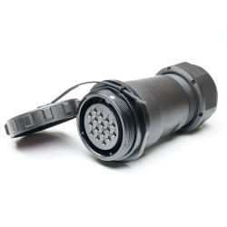 Przemysłowe złącze okrągłe 16-pinowe SP29 Układ szeregowy Gniazdo RS PRO Żeńskie IP68 SP2911C