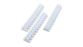 3X Listwa Zaciskowa 6Mm2 Kostka 12-Torowa Z Osłoną Kabla Vde/Ul Dgn 5484