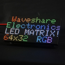 RGB Full-Colour LED Matrix Panel - 2.5mm Pitch, 64x32 Pixels