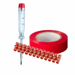 Zestaw instalatora elektryka Próbnik, taśma iz. listwa