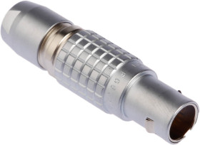 Złącze wielostykowe przemysłowe 6-pinowe Montaż na kablu Wtyczka LEMO