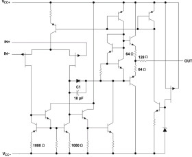 Quad, 36V, 3MHz, high slew rate (13-V/µs), 5-mV offset voltage, In to V+, FET-input op amp