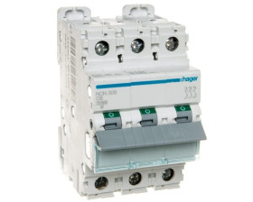 Wyłącznik nadprądowy 3P C 6A 10kA AC NCN306