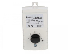 Regulator prędkości obrotowej 1-fazowy ARW 0,6/2 230V 0,6A IP54 17886-9938