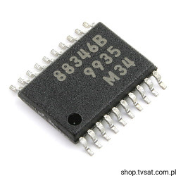 MB88346BV DAC 12-CH R-2R 8-Bit SMD-SSOP20 FUJITSU