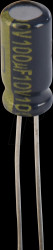 EEUFC1A101S Electrolytic capacitor, radial, 100 µF, 10 V, 105°C, low ESR, AE