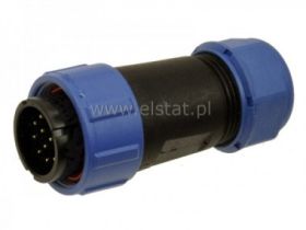 Złącze przem. SP2110/P12 WT kabel;( 12P 5A )