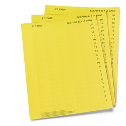 Simatic ET 200SP,ETYKIETY OPISUJÄCE - 6ES7193-6LA10-0AG0