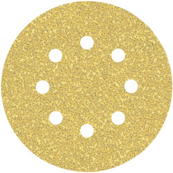 Bosch 2608900803 Expert C470 Router Sandpaper 5piece &#xD8;125mm Grit 40 Fast Velcro