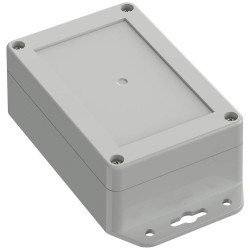 TruComponents 308059 Flanged box ABS Light grey