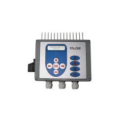 STe-FAN 20 v15 12A STEROWNIK REGULATOR WENTYLACJI OGRZEWANIA Z PRZEWIETRZANIEM + CZUJNIK