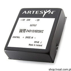 WR24D12/625XC DC-DC 36V to +/-12V 0.62A THT ARTESYN