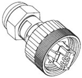 Złącze RJ45 Męski Złącze RJ45 Montaż na kablu Molex, proste