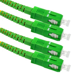 Patchcord światłowodowy SC/APC-SC/APC SM G657A1 duplex - 2m