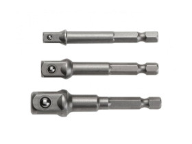 Adaptery do nasadek uchwyt wiertarkowy 1/4" HT1S445 HOEGERT