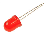 L-793ID Dioda LED 8mm czerwona 40-150mcd 60° dyfuzyjna