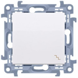 Łącznik schodowy pojedynczy SIMON 10 biały 10AX Kontakt Simon CW6.01/11