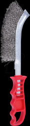 201.2301 All-purpose stainless steel wire brush, 250 mm