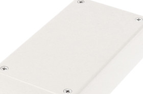 ABS enclosure, (L x W x H) 112 x 62 x 31 mm, light gray (RAL 7035), IP54, 1591BGY