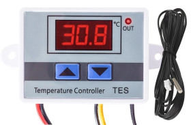 Termostat elektroniczny natynkowy 230V TES230V
