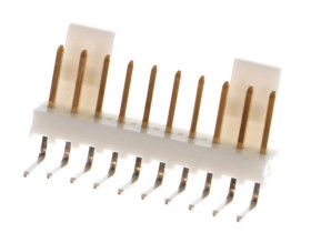 Złącze szpilkowe 10-pinowe raster: 2.54mm -rzędowe Molex Przewlekany 250.0 V.