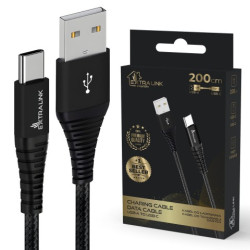 KABEL USB C 2M 15W 5V 3A EXTRALINK