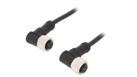 M12a05fr12afrsd001 Kabel Do Czujników/Automatyki 5Pin M12-M12 1M Wtyk Wtyk