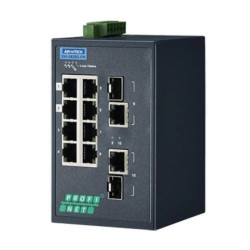 Przemysłowy zarządzalny switch PROFINET - 8 portów Fast Ethernet 10/100Mb/s, 2 porty Gigabit Combo SFP EKI-5629CI-PN-AE