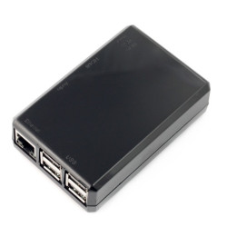 Obudowa Raspberry Pi Model 3B+/3B/2B - czarna