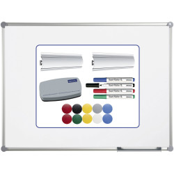 Maul 6309584.SSIE Maulpro Whiteboard set 120x90cm White Plastic incl. tray
