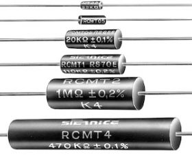 RCMT Molded Metal Film High Stability (&lt; 0.25 % After 1000 h) High Temperature (up to 175 &#176;C) Precision Resistors