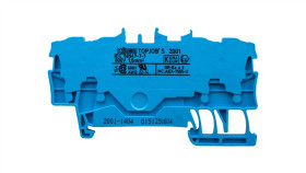 Złączka Szynowa 4-Przewodowa 1,5Mm2 Niebieska 2001-1404 Topjobs