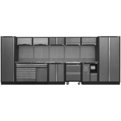 Sealey APMSSTACK15SS Modular Storage System Combo - Stainless Steel Worktop
