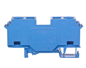 Złączka szynowa 2-przewodowa 16mm2 niebieska 283-604