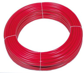 Insulating tube, inside Ø 1.5 mm, L 50 m, red, PVC, -20 to 90 °C, 08010002007