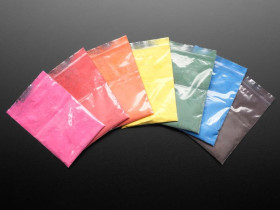 Adafruit Thermochromic Pigments - Rainbow Pack (7 Colors)