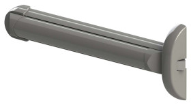 Zamek z alarmem Stal Dom Metalux Szary Lakier