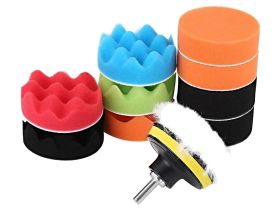 Zestaw gąbek polerskich 12 elementów