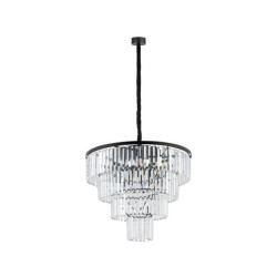 Lampa wisząca CRISTAL BLACK L 7614 Nowodvorski Lighting